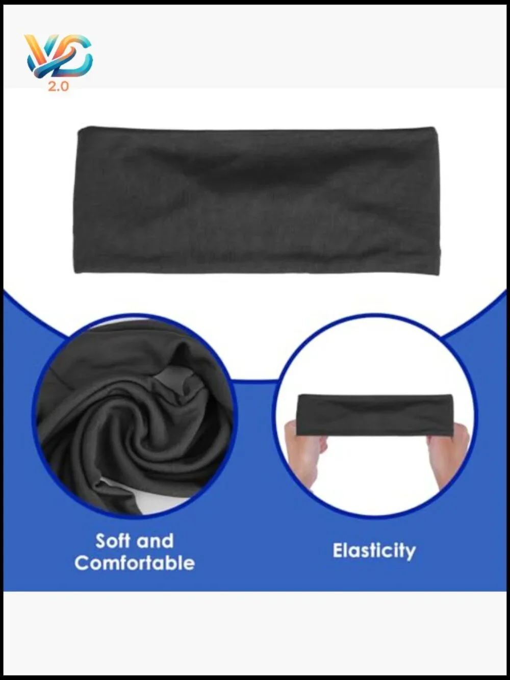 3 Pack Kids Sports Headbands Athletic Sweatbands Moisture Wicking Hairband for